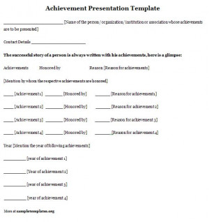 Resume Cover Letter Template Step For Achievement