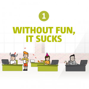 Having fun at work is incredibly important for employee engagement. We ...