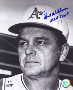 Dick Williams Auto 8x10 Photo 2