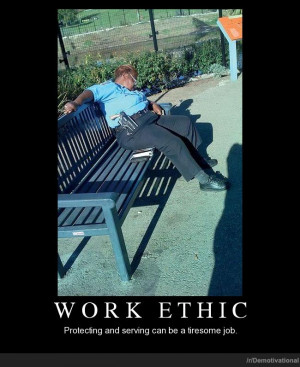 Work Ethic Demotivational Poster