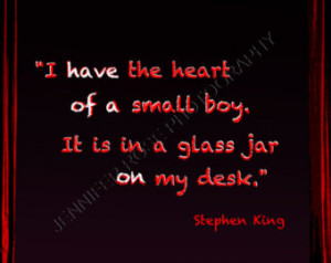 Stephen King Goth Quote Art 5x7 Fra med Inspirational Print Famous ...