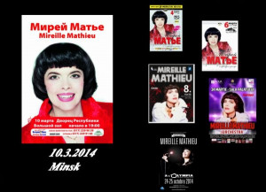Mireille Mathieu 2014 ..... und diverses (Bilder und TV)