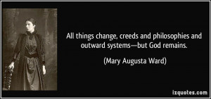 More Mary Augusta Ward Quotes