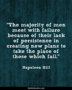 The Majority Of Men Meet With Failure Because Of Their Lack Of ...