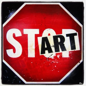 stop ⚡#start ⚡#art (Taken with Instagram )