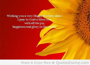 Wishing You A Very Happy Birthday Dear
