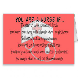 Nurse Sayings 