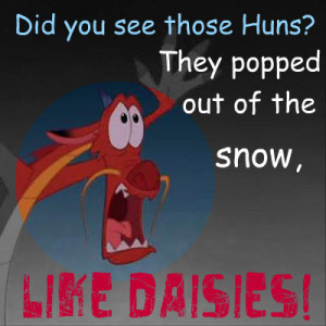Princess Day#3: Best Mulan quote countdown (You have whole quote ...