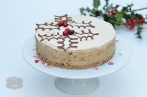 christmas pudding cheesecake