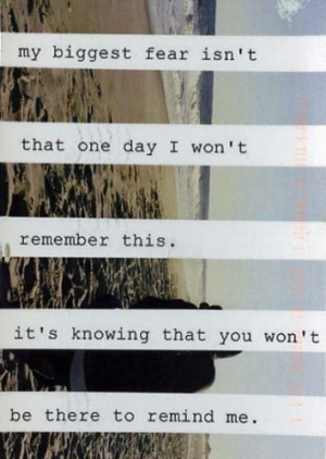 alone, big fear, fear, life, messages, quote, remember, remind, remind ...