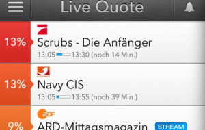 Live TV App für iPhone & iPad bietet Live-Stream und Quote