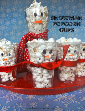 Adorable Snowmen Treats – Almost To Cute To Eat.
