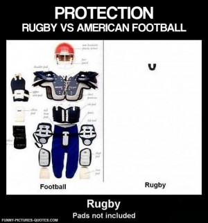 Rugby Vs. American Football