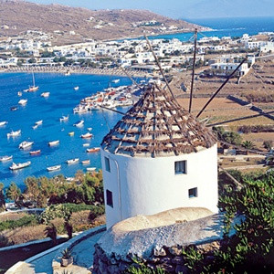 Empty Exotic Locales. Mykonos, Greece in October,-maybe late Sept.,too