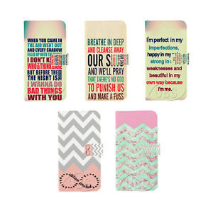 Inspirational-Quote-Chevron-Wallet-Flip-PU-Leather-Case-for-iPhone4-4S ...