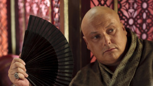 Varys the eunuch from Game of Thrones.