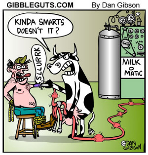 milking machine cow revengecartoon from Gibbleguts.com