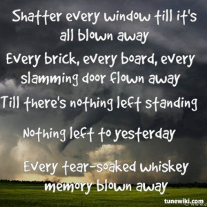 Blown Away~ Carrie Underwood