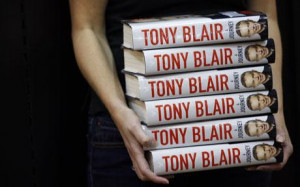 Tony Blair's book A Journey Photo: AP