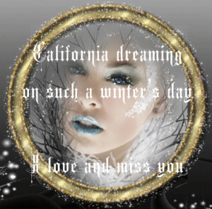 California dreaming graphic - Image