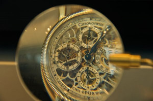 ... pictured, a Swiss watch) forward on Sunday for daylight savings time