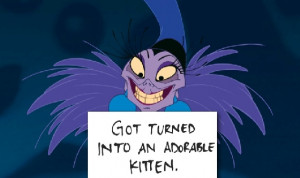 被變成一隻可愛的小貓。