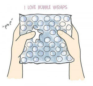 bubble wrap, fun, funny, hands, joke, love, smile, text, true