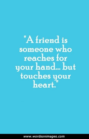 Touching friendship quotes