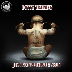Potty training just got personal
