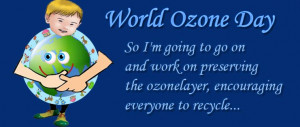 Home > Calendar > World ozone day