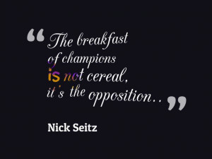 What the breakfast of champions is quote | Epic quotes club
