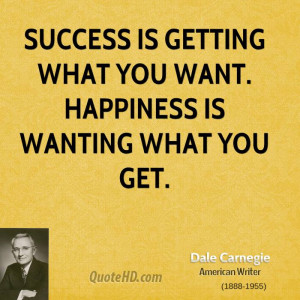 Dale Carnegie Success Quotes