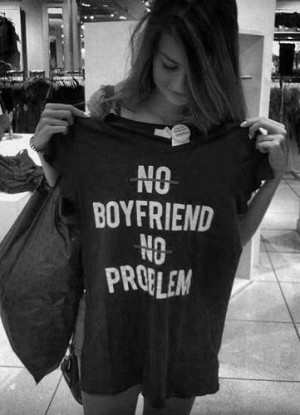 Blusa No Boyfriend No Problem Sin Novio Sin Problema
