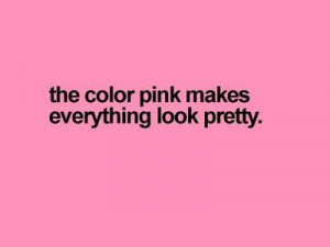 pink, pretty, quote