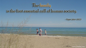 Family Thoughts-Quotes-Pope John XXIII-Human Society-Best Quotes