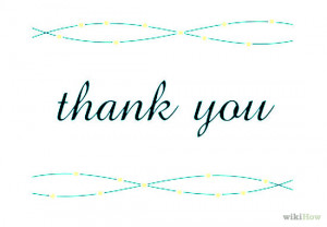Professional Thank You Card Sayings