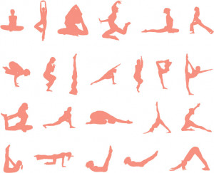 Home MISC & SPECIAL Packs 6MG001 - Yoga Pack 1 Wall Decal Sticker