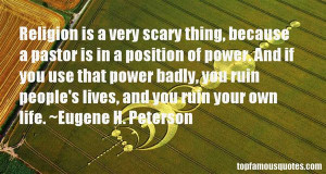 Message Eugene Peterson Quotes