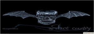 Avenged Sevenfold Deathbat Skull Facebook Timeline Cover
