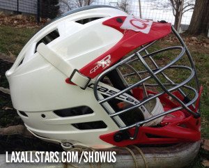 This is my son Quinn's lid. Quinn plays with the Fulton Youth Lacrosse ...