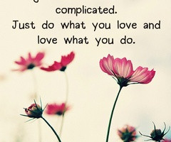 Dont Make Things So Complicated