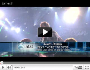 James Durbin Sings Heavy Metal American Idol Top 8