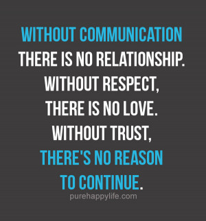 without communication quotes relationships quote quotes about ...