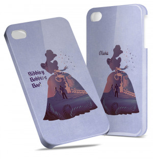 Cinderella Quote Disney - Hard Cover Case iPhone 5 4 4S 3 3GS HTC ...