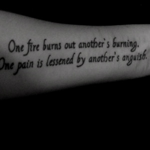 My tattoo - quote from Romeo and Juliet