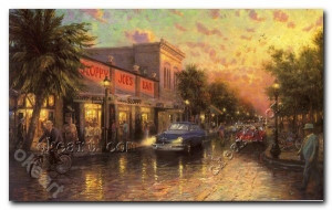 Key West Thomas Kinkade Art