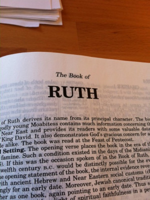 Book Of Ruth Quotes Bible book of ruth