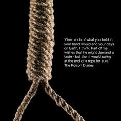 Part of me wishes he might demand a taste... More