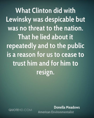 ... public is a reason for us to cease to trust him and for him to resign