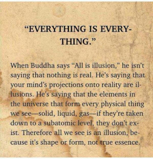 All is an illusion